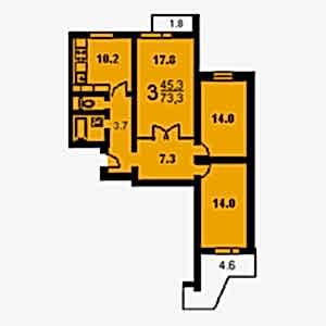 Пластиковые окна планировка, окна в 3 комнатную квартиру