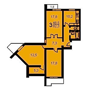 Пластиковые окна планировка, окна в 3 комнатную квартиру