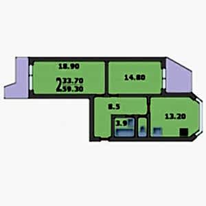 Пластиковые окна планировка, окна в 2 комнатную квартиру